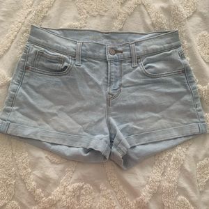 NWOT Light Washed 4” Boyfriend Jean Shorts